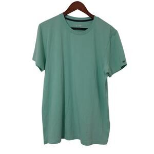 Rhone Activewear Top Men's Large Mint Green Pima Cotton Spandex